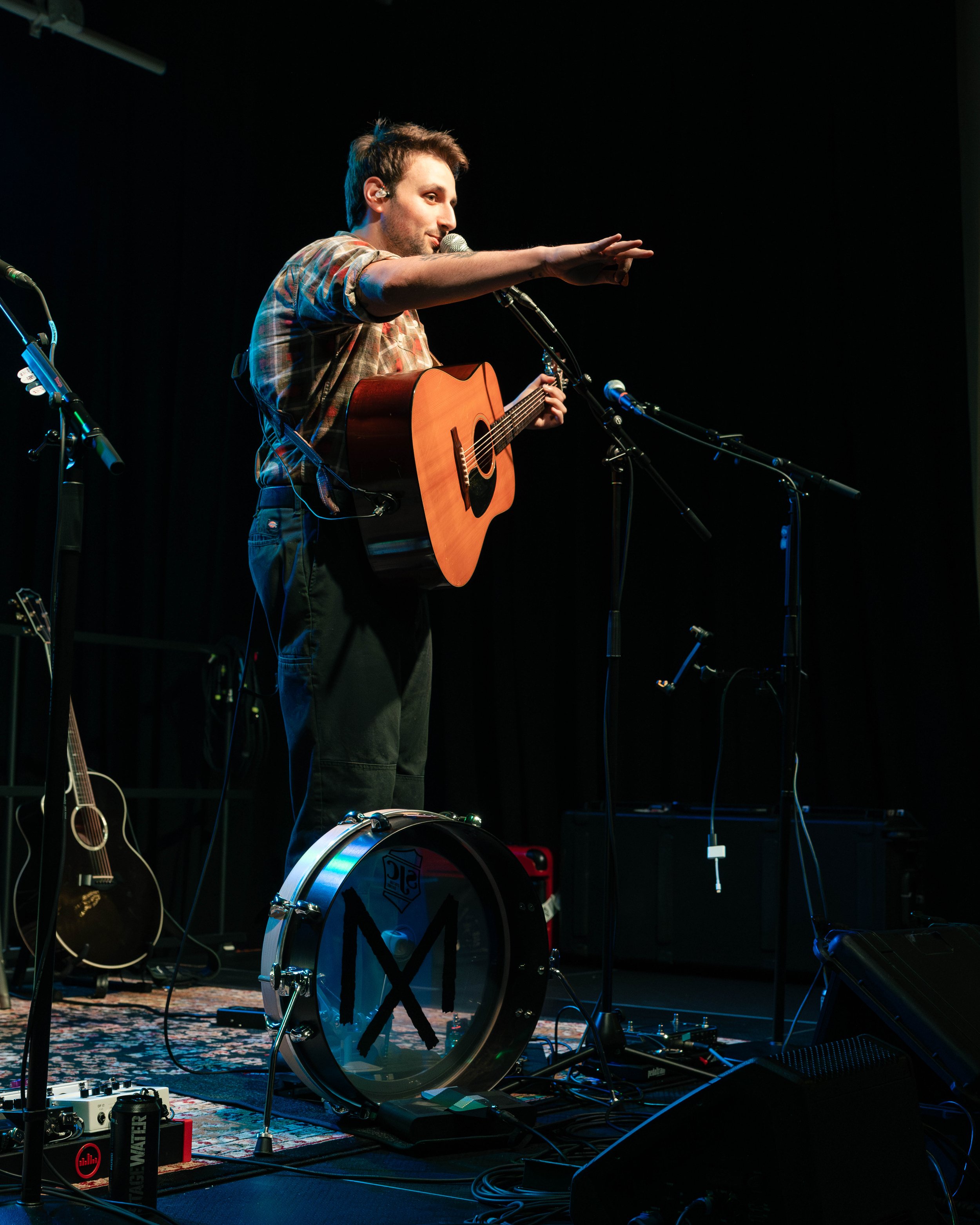 Max Bartos opening for David Cook, The Argo, 2026