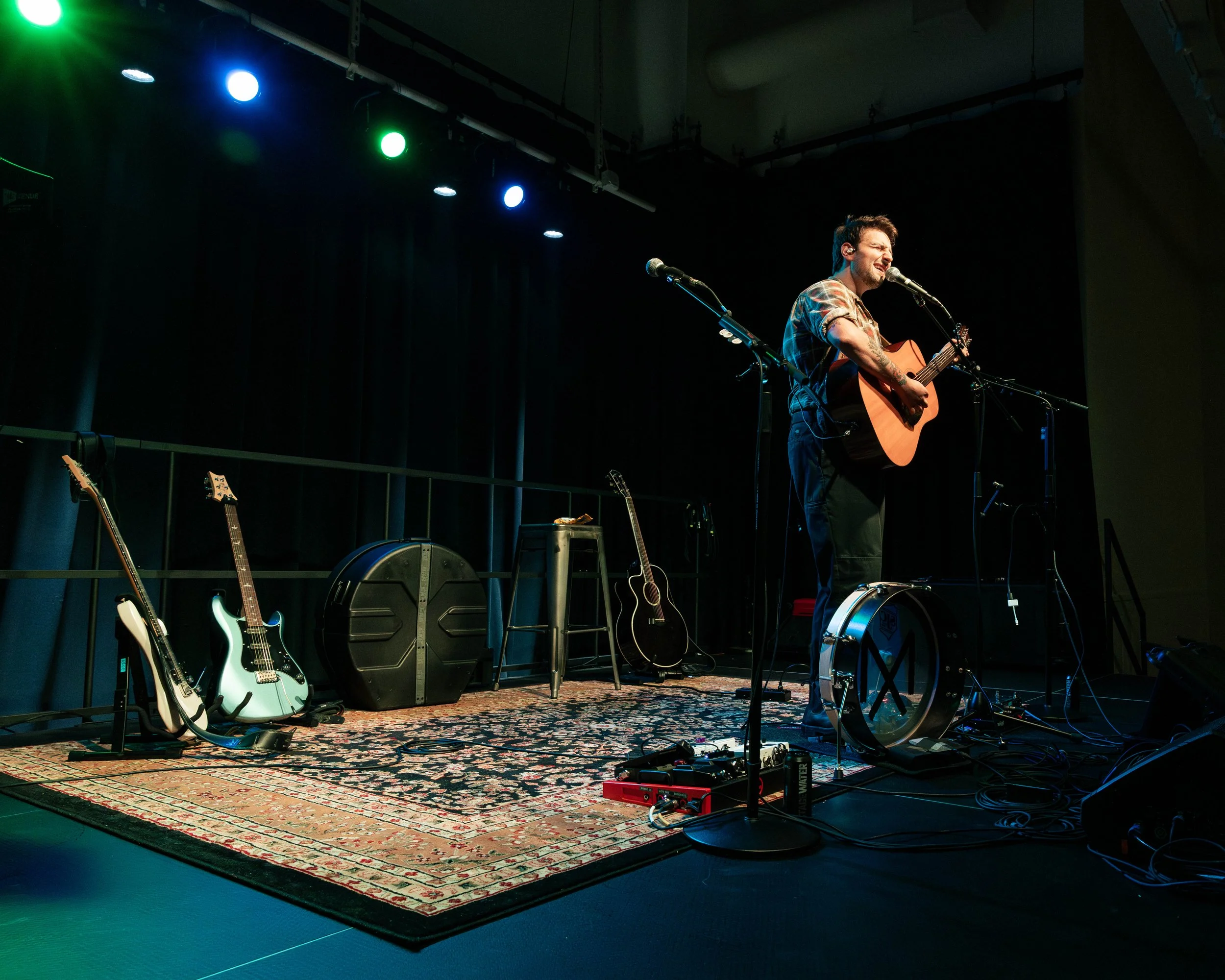 Max Bartos opening for David Cook, The Argo, 2026