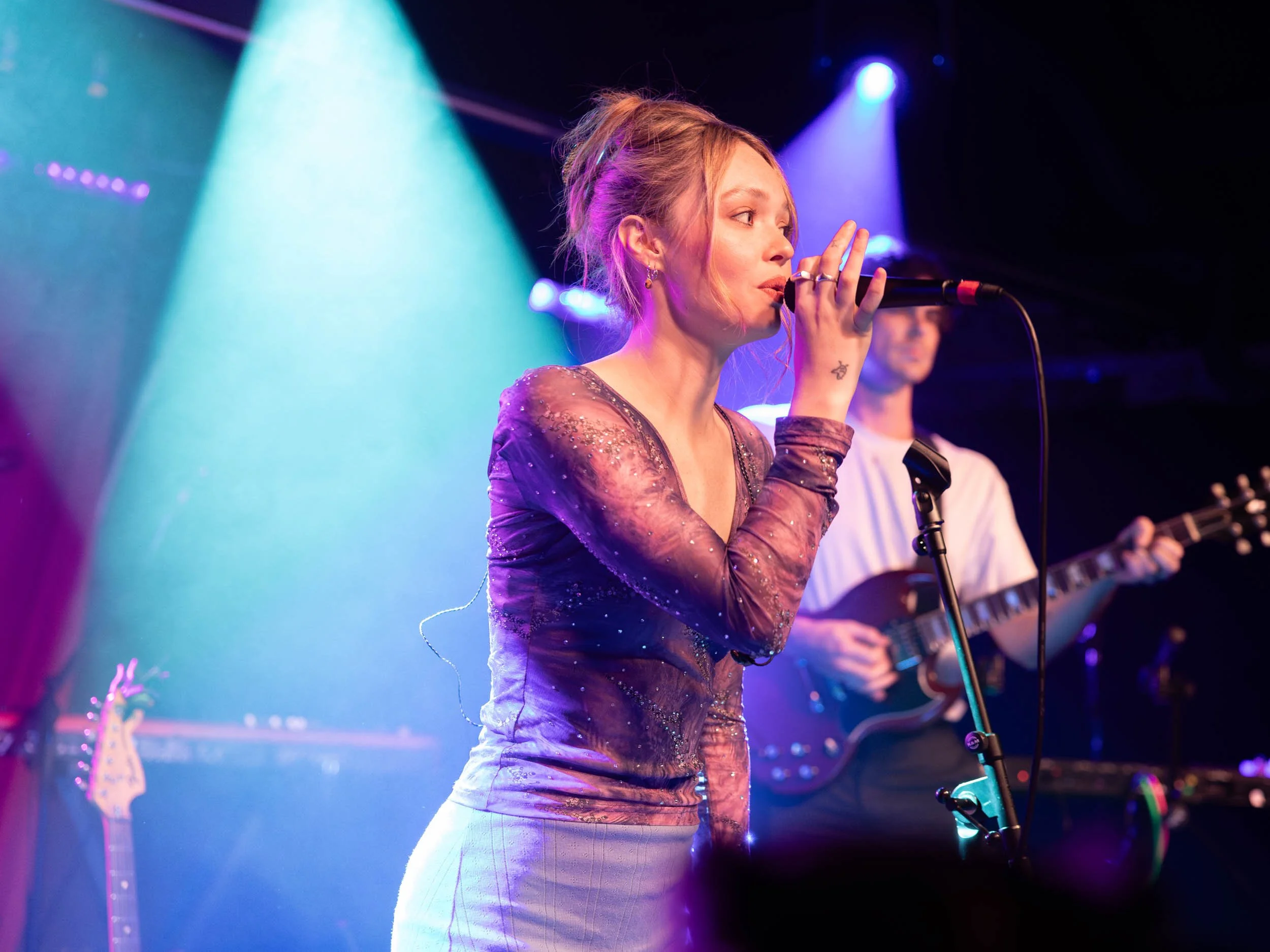 Charlotte Rose Benjamin opening for Sarah Kinsley, Vivarium, 2025