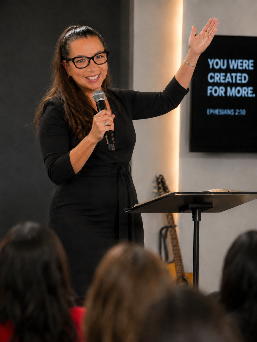 Margaret Preaching_black dress.png