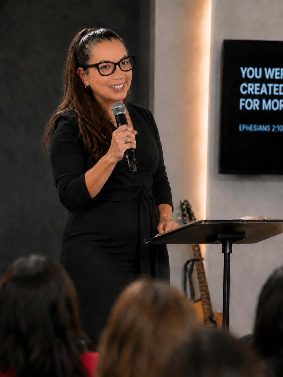 Margaret preaching_black dress 3.png