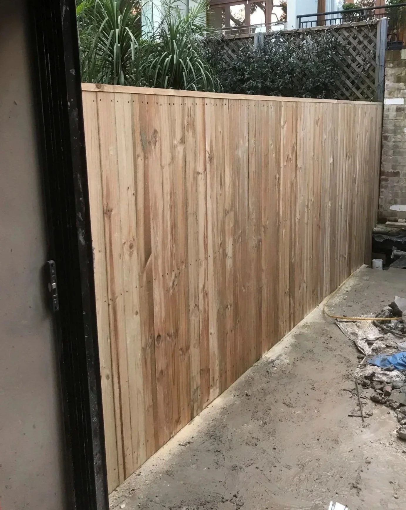 Capped Paling Fence- Treated pine install in Darlinghurst NSW