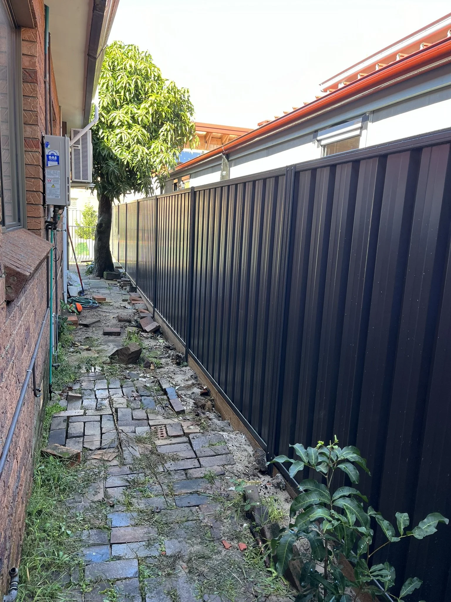 Colorbond Fence Install. Coogee