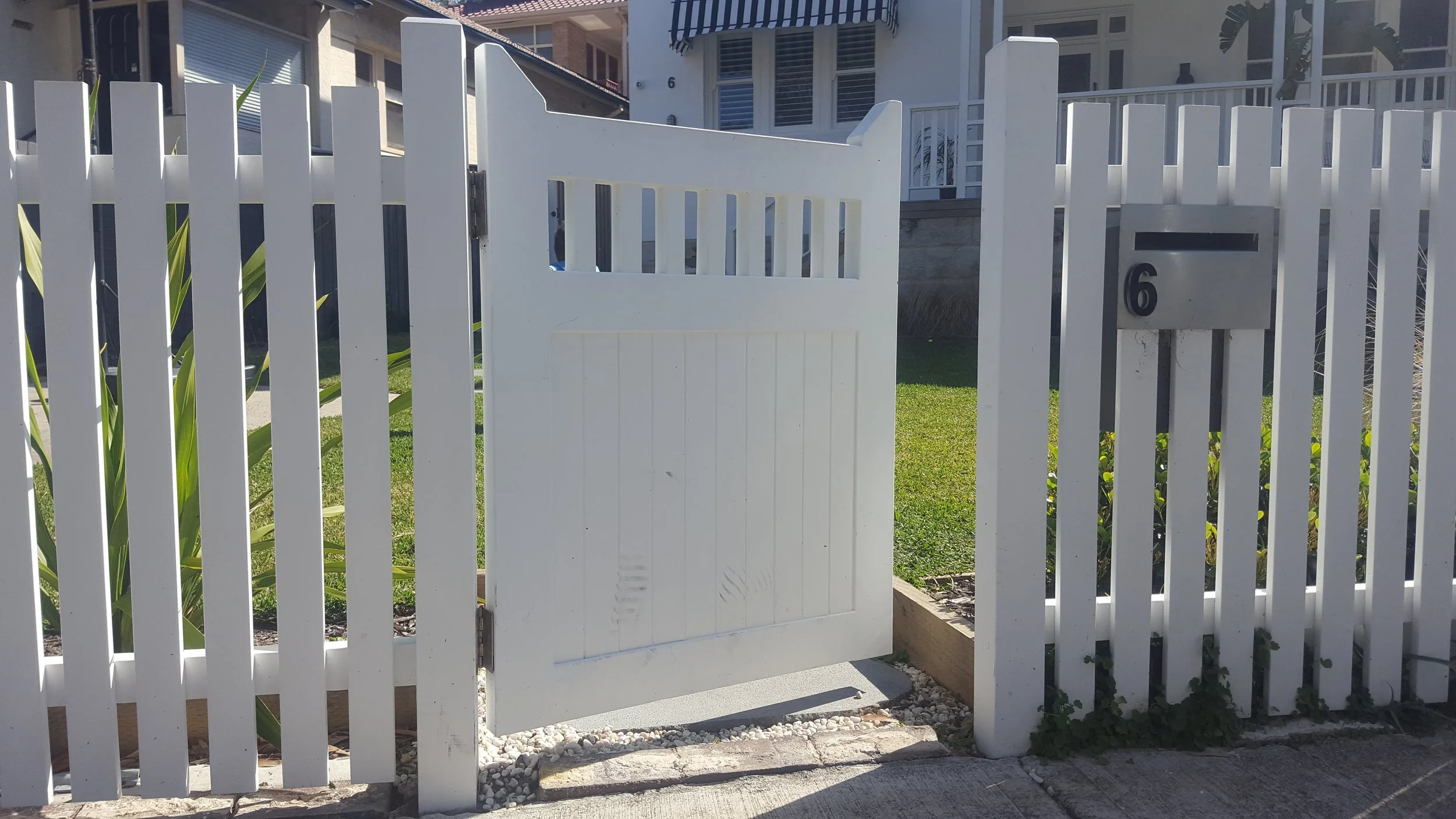 White Picket Fence + Gate Flat Top Coogee.JPG