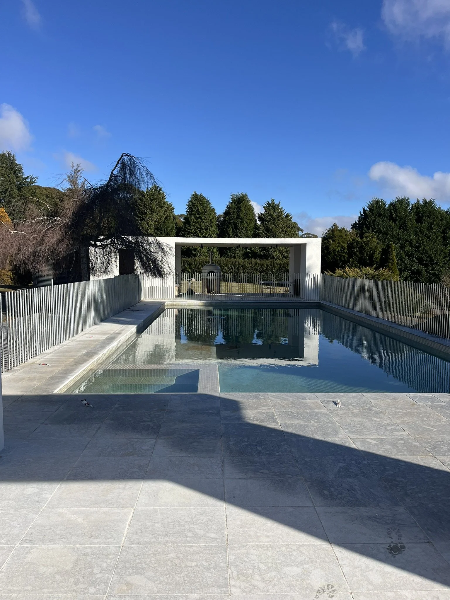 Frameless Steel Tubular Pipe Pool Fence Better Quality Fencing.JPEG