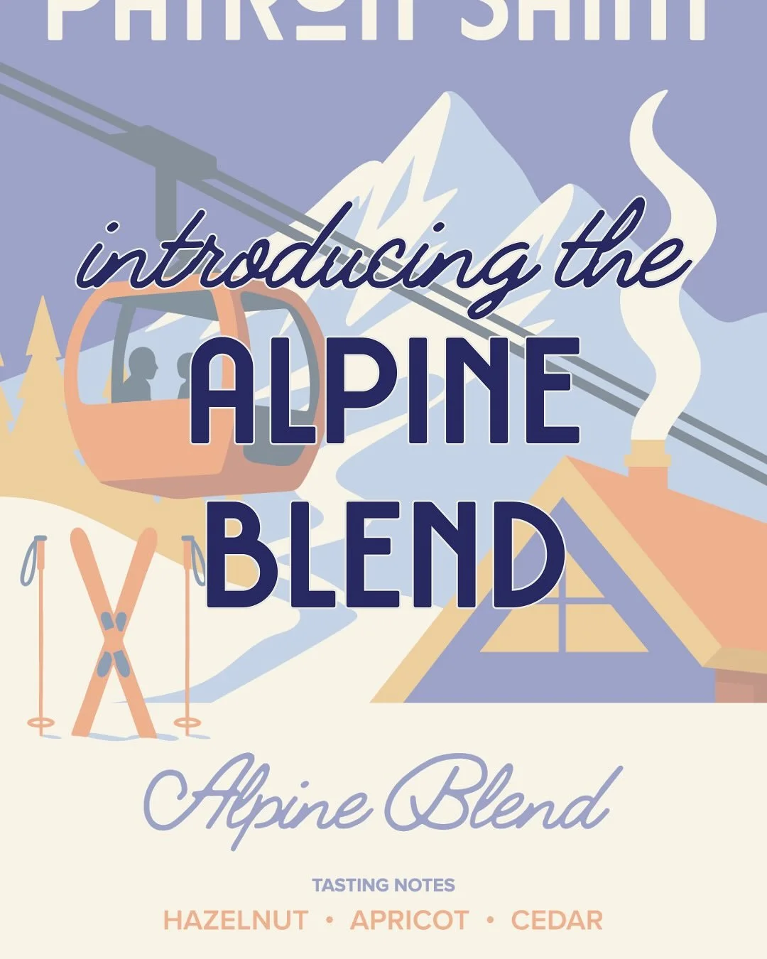 ❄️ INTRODUCING THE ALPINE BLEND ❄️ we love our signature Riviera Blend but wanted to switch things up a bit this winter! So of course we went to our friends @readyset_coffee to develop a fireside sipper.

To celebrate the launch, we&rsquo;re dropping