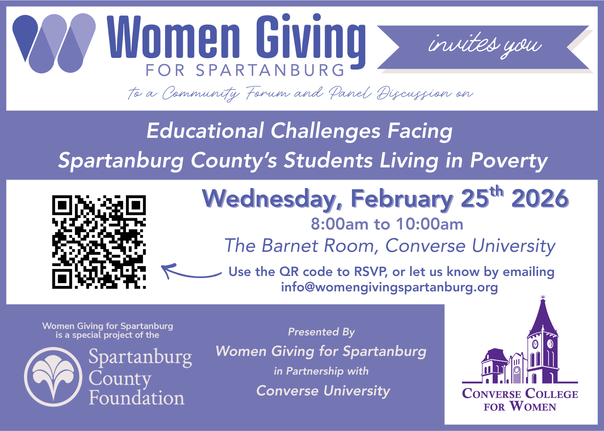 Educational Challenges Facing  Spartanburg County’s Students Living in Poverty