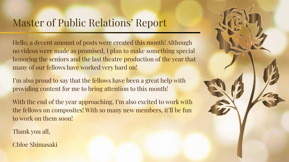 Master of PR