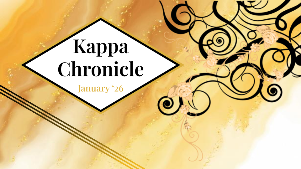 This page introduces the Kappa Chronicle for 2026.