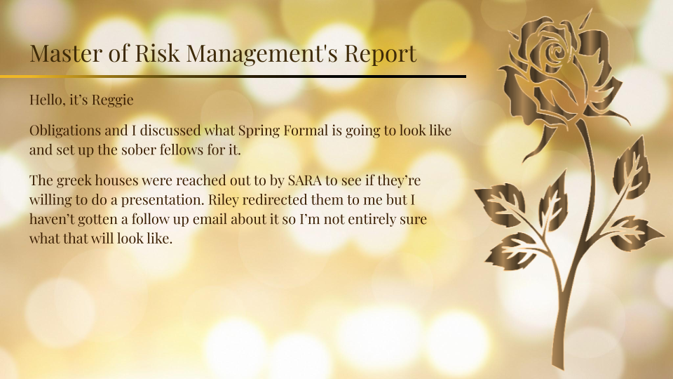 Master of Risk Management