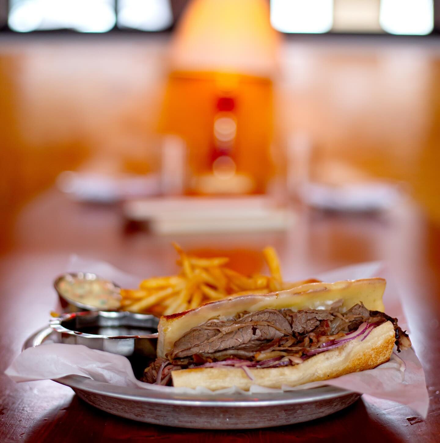 SATURDAYS are for PRIME RIB! 
We serve up a fat prime rib dinner every Saturday but have you had our Prime Rib Dip? It&rsquo;s a hearty stick to your ribs sandwich! Doors open at 4pm. See you soon! 
#primerib #frenchdip #supperclub