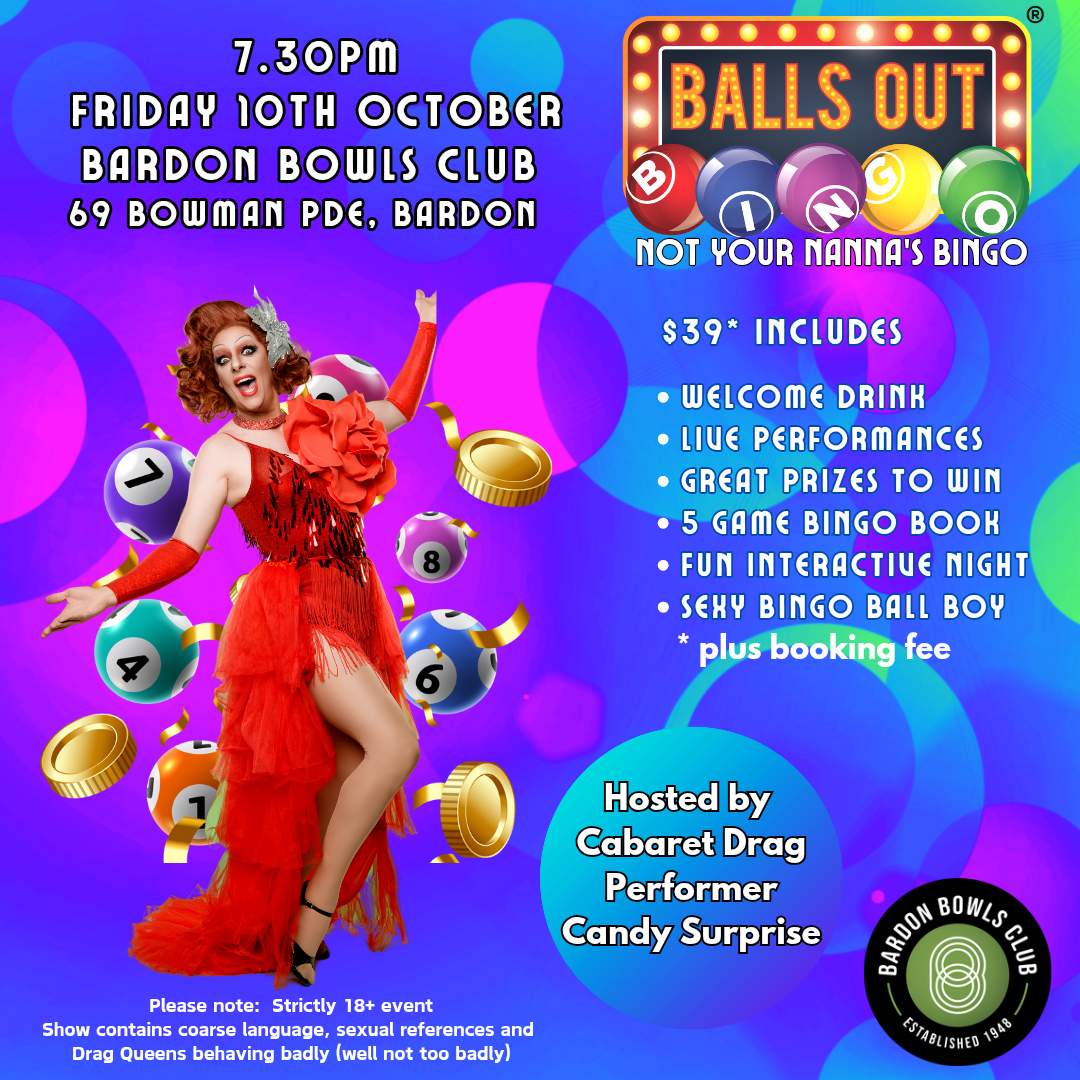 BALLS OUT DRAG QUEEN BINGO - FRIDAY OCTOBER 10