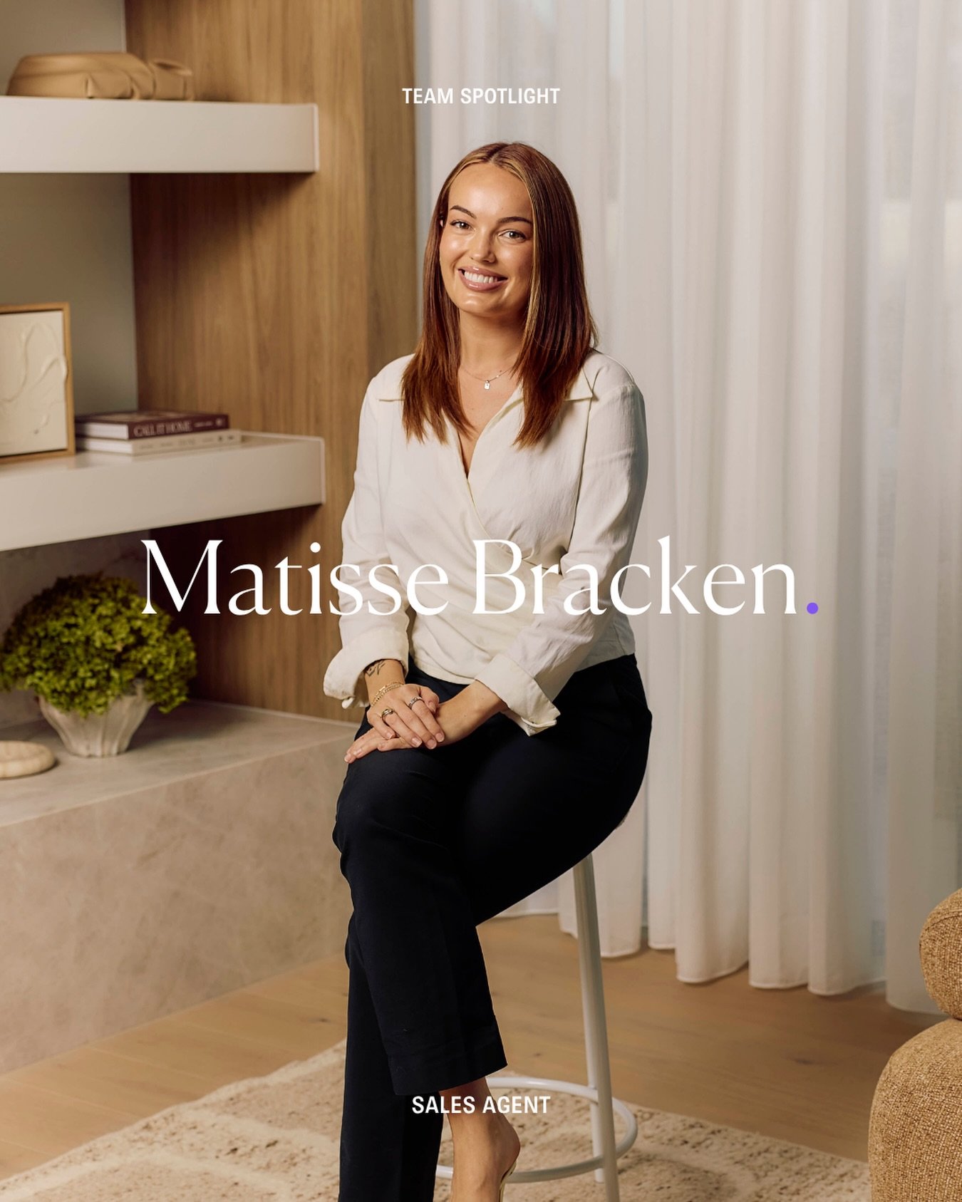 Meet Matisse Bracken, Sales Agent at Blair Property Group.

With nearly a decade of experience across real estate and sales, Matisse brings a well-rounded background spanning leasing, business development and proptech into project sales &mdash; worki
