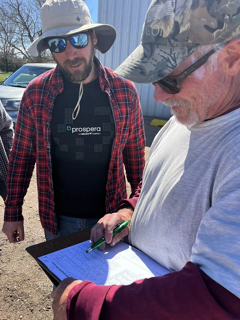 Omer Izrael, CSU-TAPS program manager, and Tim Martin, IIC executive director&nbsp; 