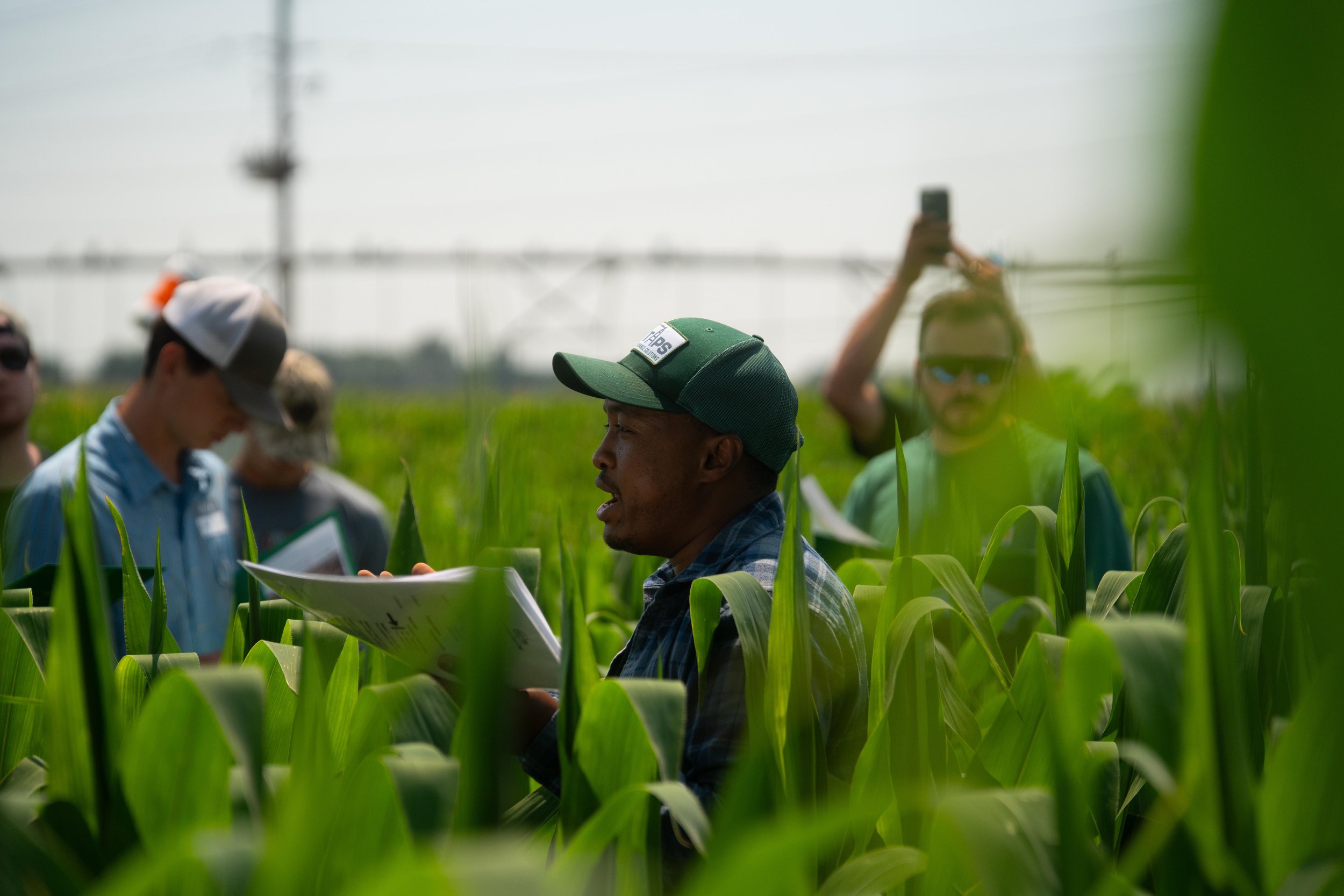 CAS_2025 CSU TAPS Field Day_Wub Yilma field visit station.jpg
