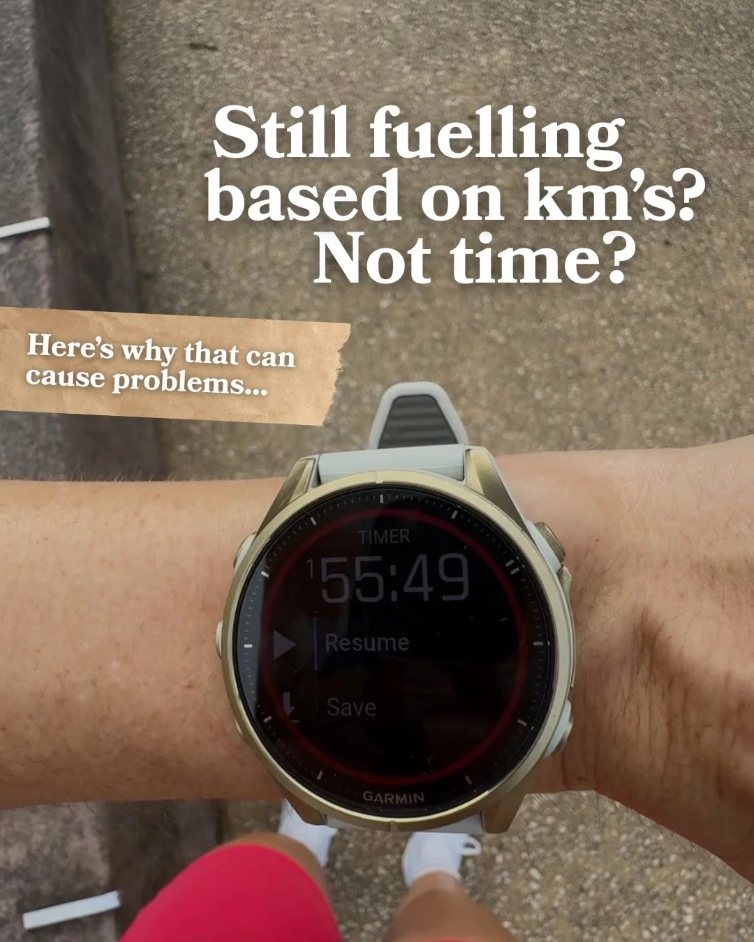 Still fuelling every 5-10km?
Doing this could be setting you up for a fuelling disaster

Fuelling by distance assumes that every km costs the same&hellip; it doesn&rsquo;t

🏃🏽&zwj;♀️ pace changes
⛰️ hills
☀️ heat
🥵 general fatigue
👟 race day crow