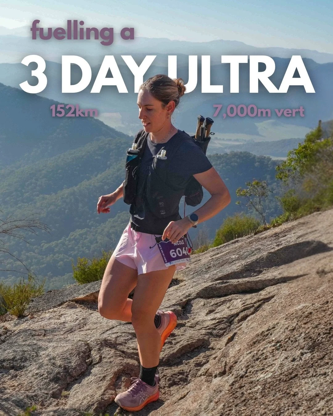 Here&rsquo;s a breakdown of how I fuelled across the 152km @buffalostampede_au weekend&hellip;

🍞 Carb load stats
~620&ndash;660g carbs/day
This focussed a lot on snacks that could travel easily by plane and car (a huge factor to think about if trav