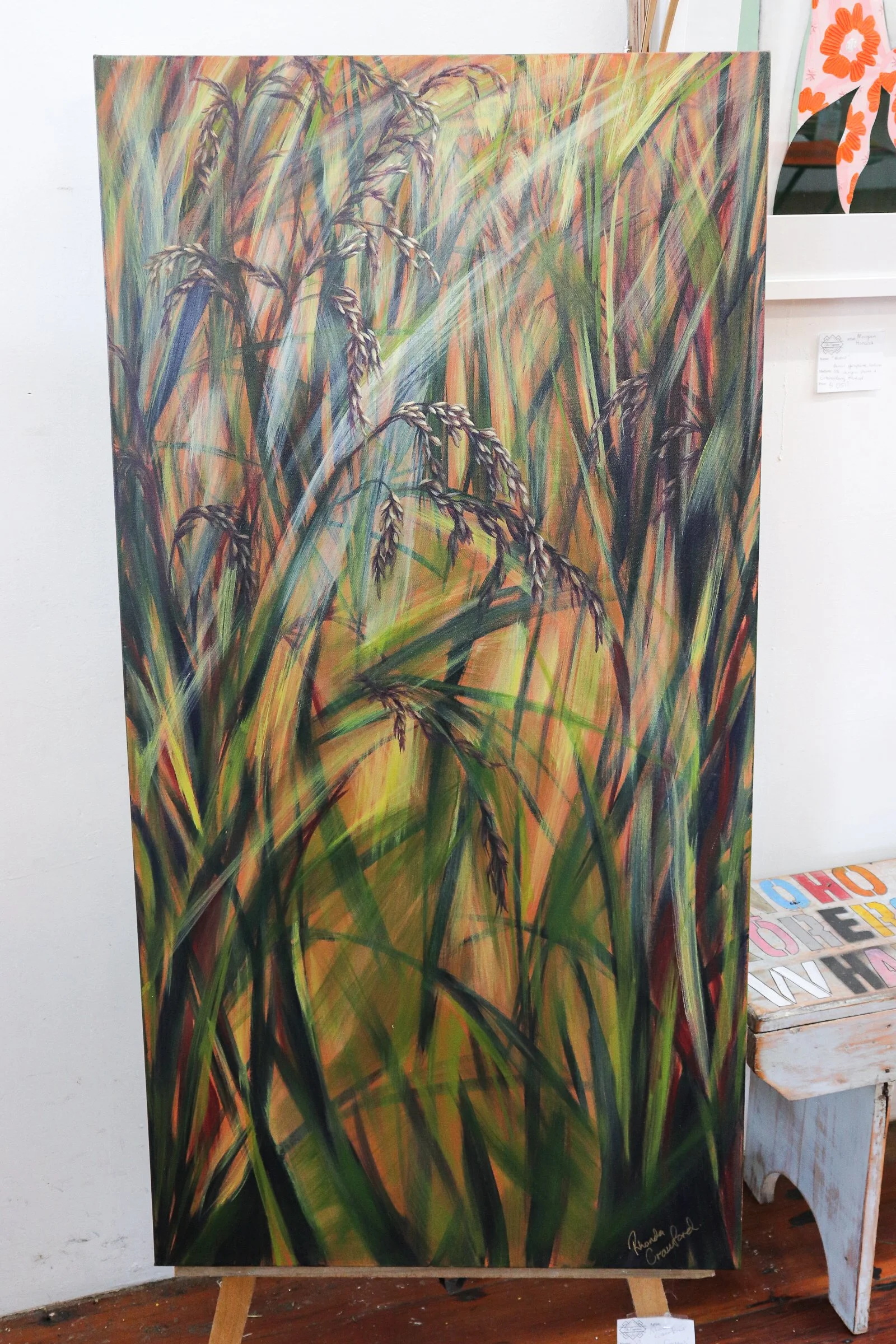 Rhonda Crawford Art - Dancing Grasses