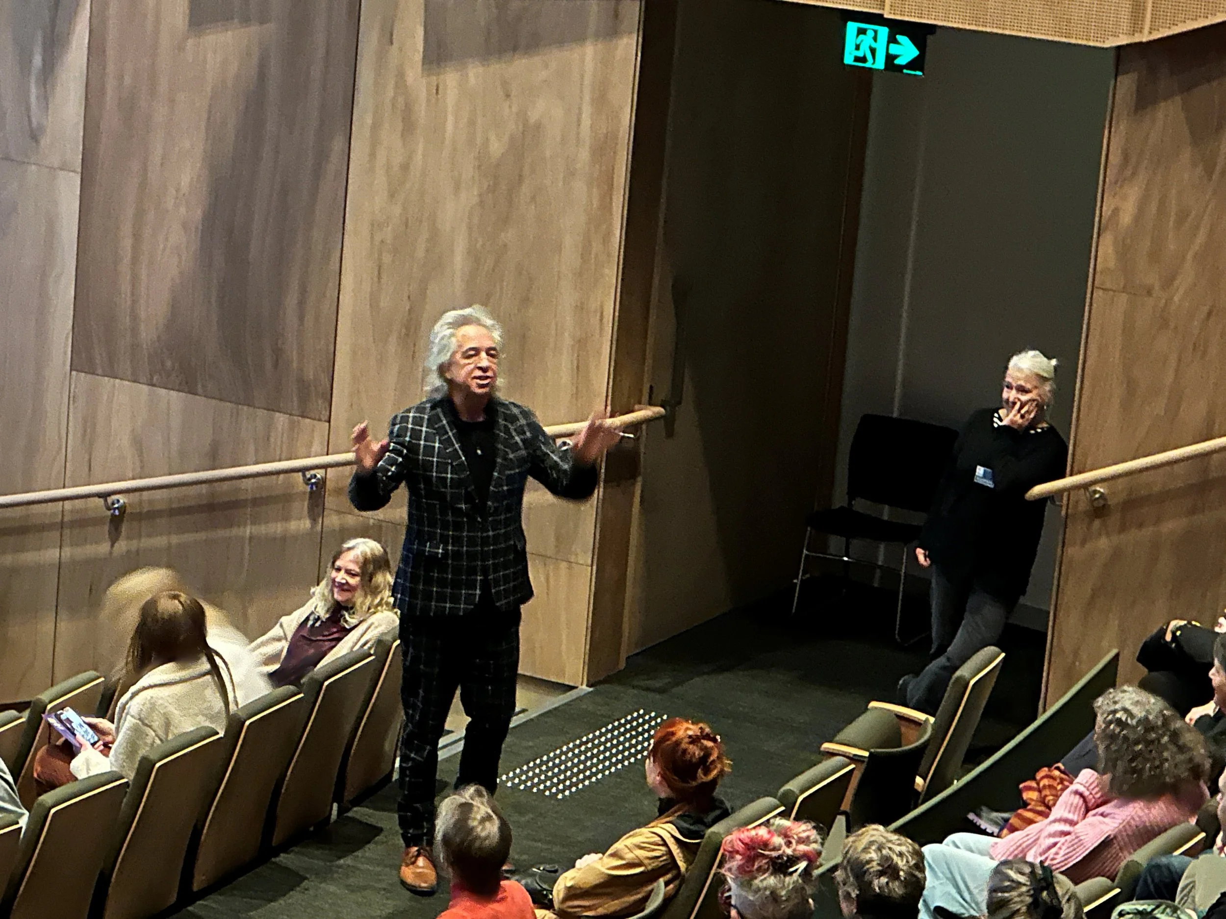 Brian warms up crowd.jpg