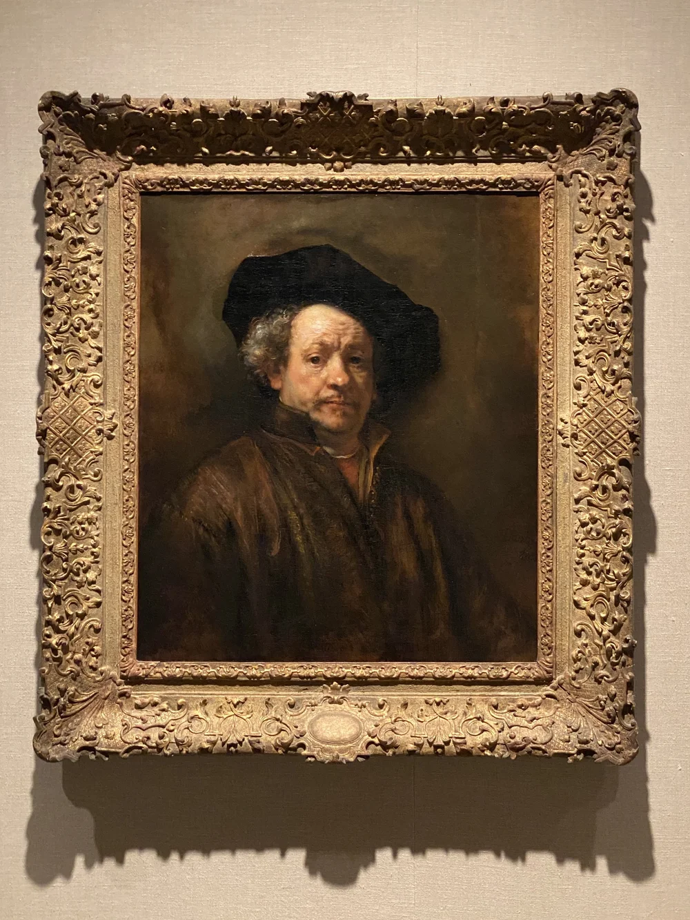 Rembrandt - Self-Portrait (1660)