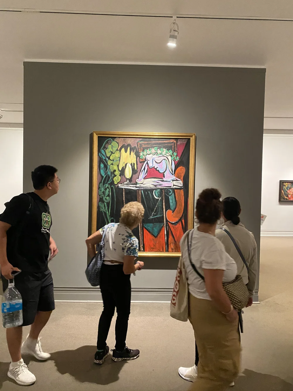 Pablo Picasso - Reading at a Table (1934)