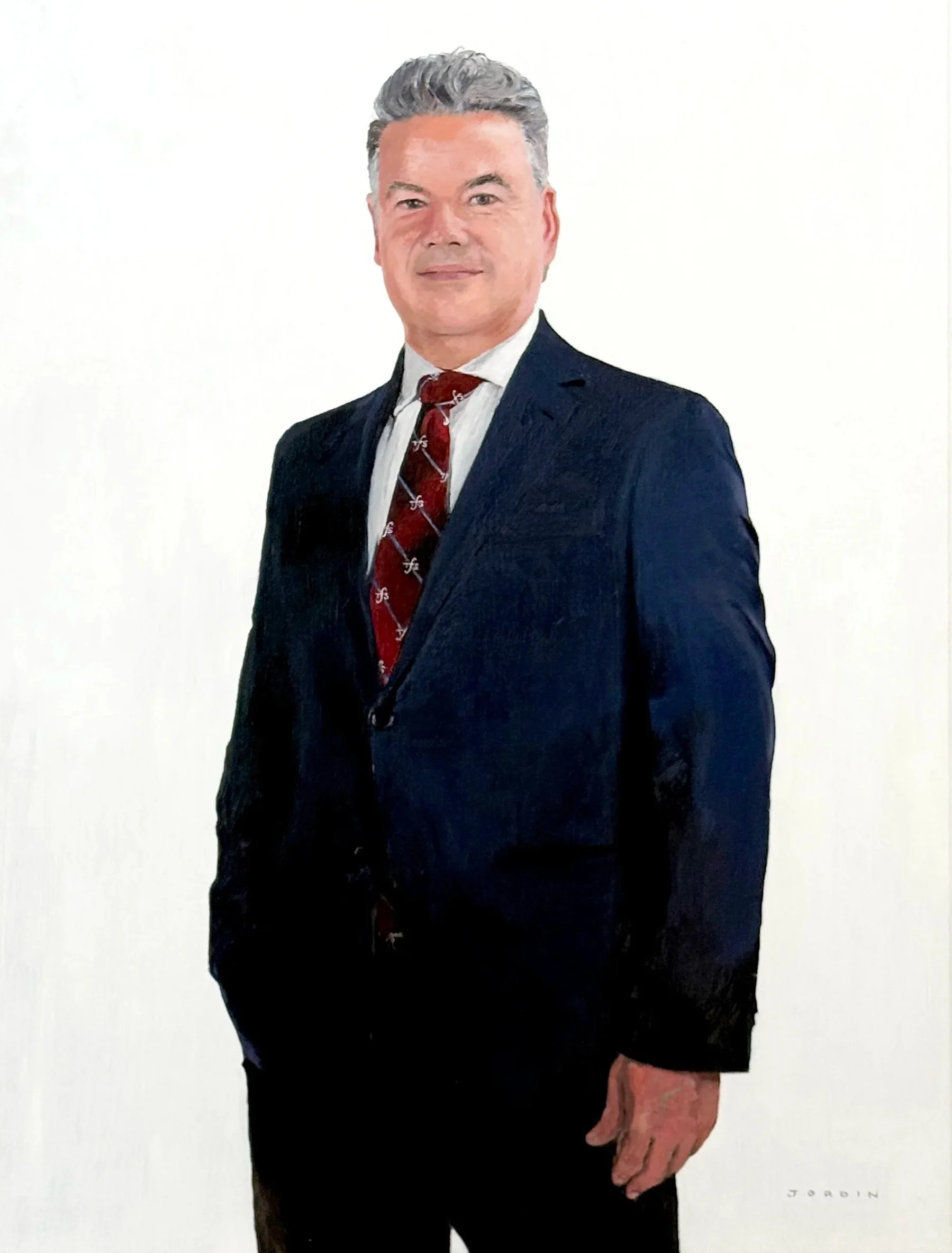 Head of School - Norman Gaudet (2026) 
Oil on Panel
30" x 40"
*SOLD