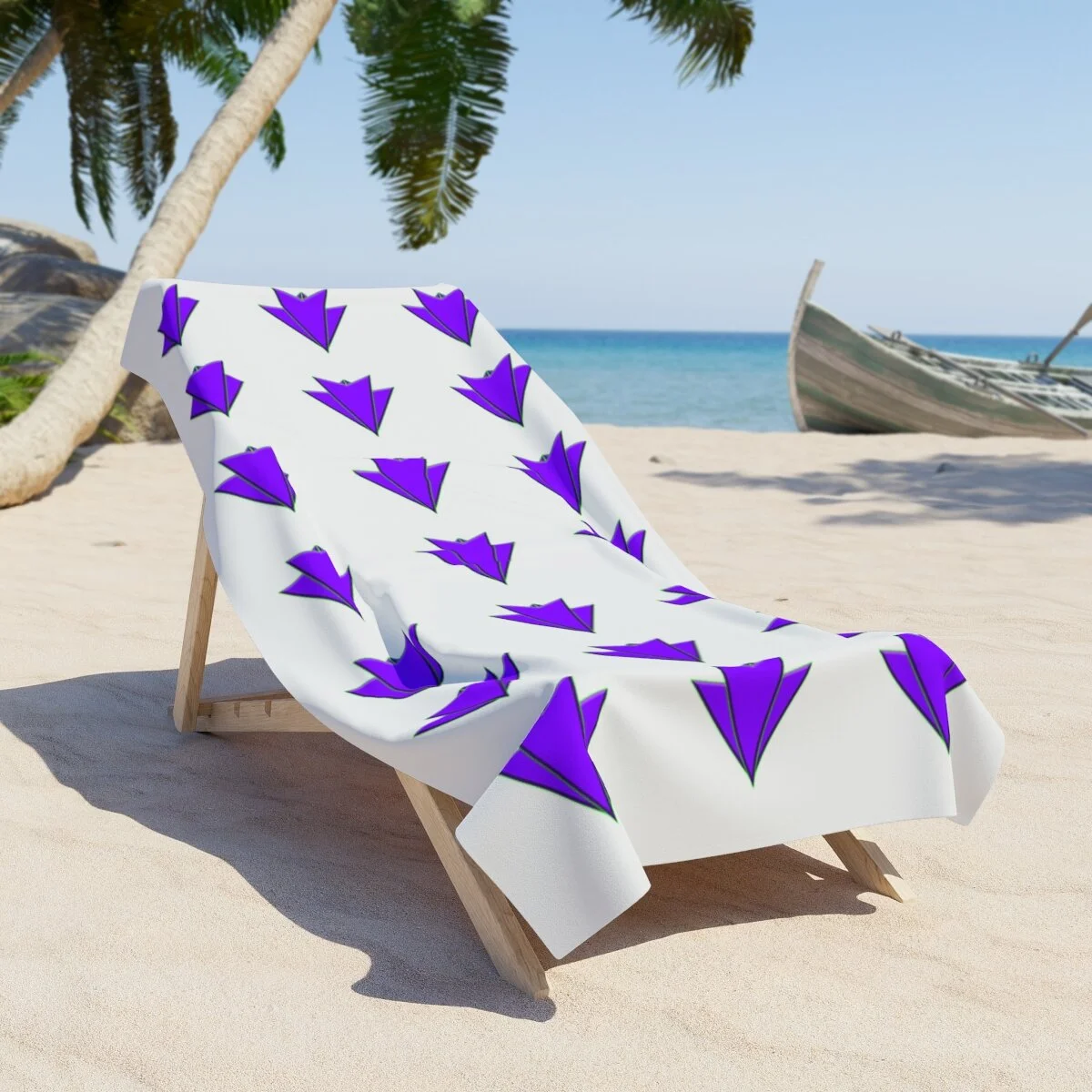 Shard Beach Towel