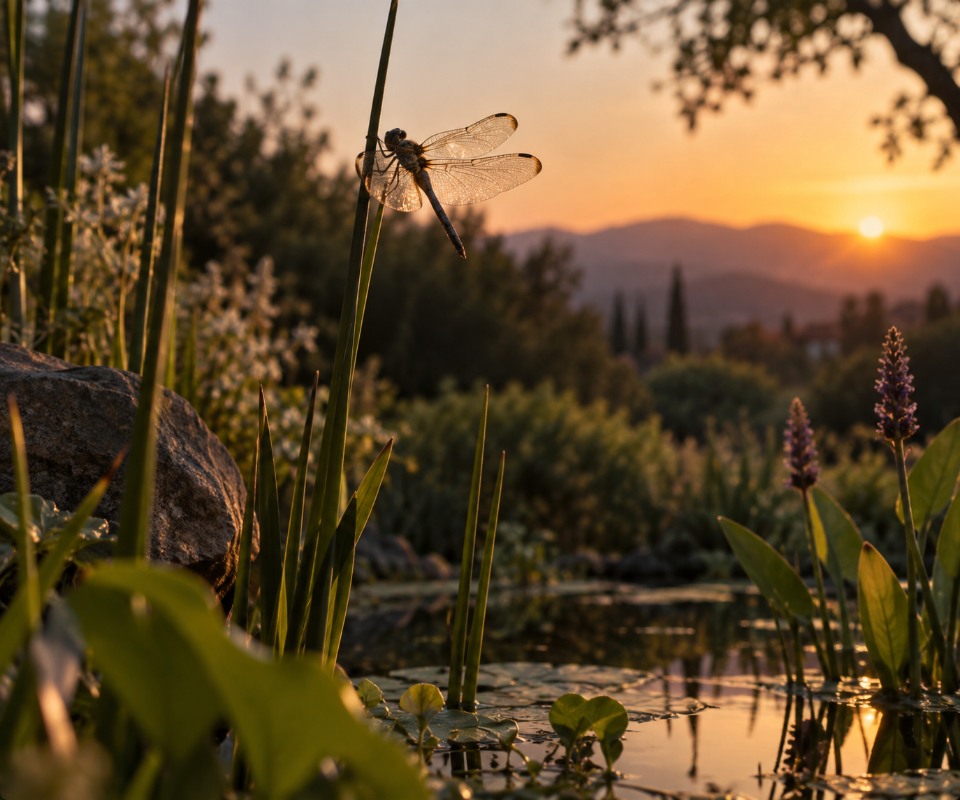 Build a Garden for Dragonflies