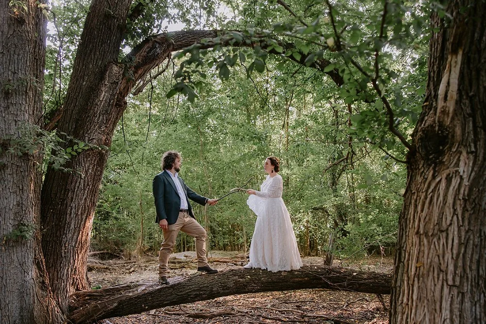 Imagine ghetting married in an enchanted woods 30 minutes outside of Canberra