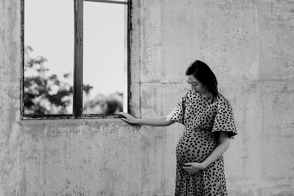 Mount Stromlo Canberra maternity photos