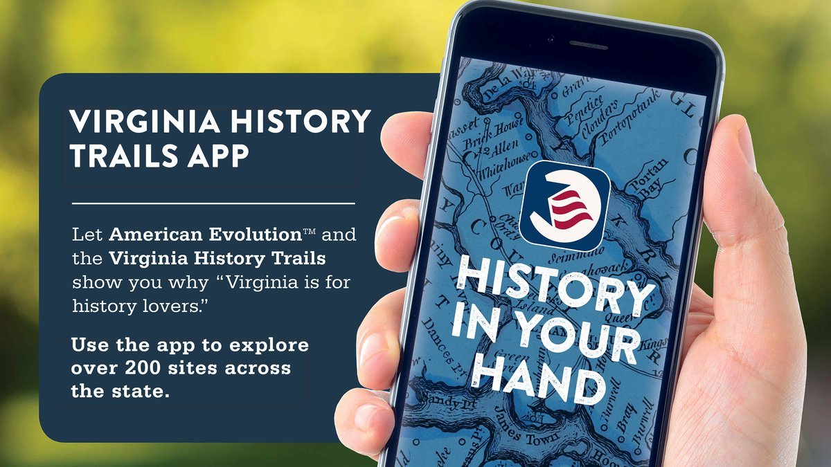 Co-creator/-curator of Virginia History Trails App (2017-2018) featuring 400+ heritage sites and museums, historical figures, and stories.  