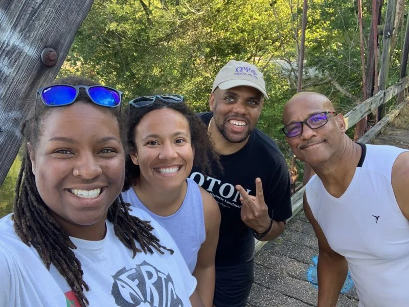 2021 Virginia Humanities Folklife Apprenticeship with Horace and Hannah Scruggs and Niya Bates, chronicling Central Piedmont's Black watermen & riverways heritage.