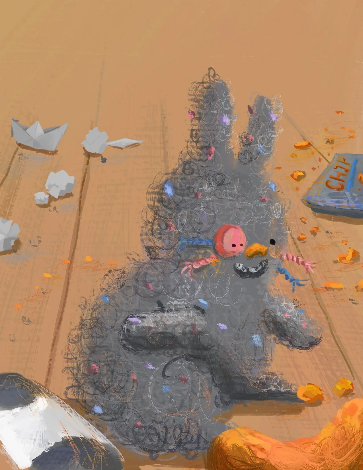 Fleck the Dust Bunny