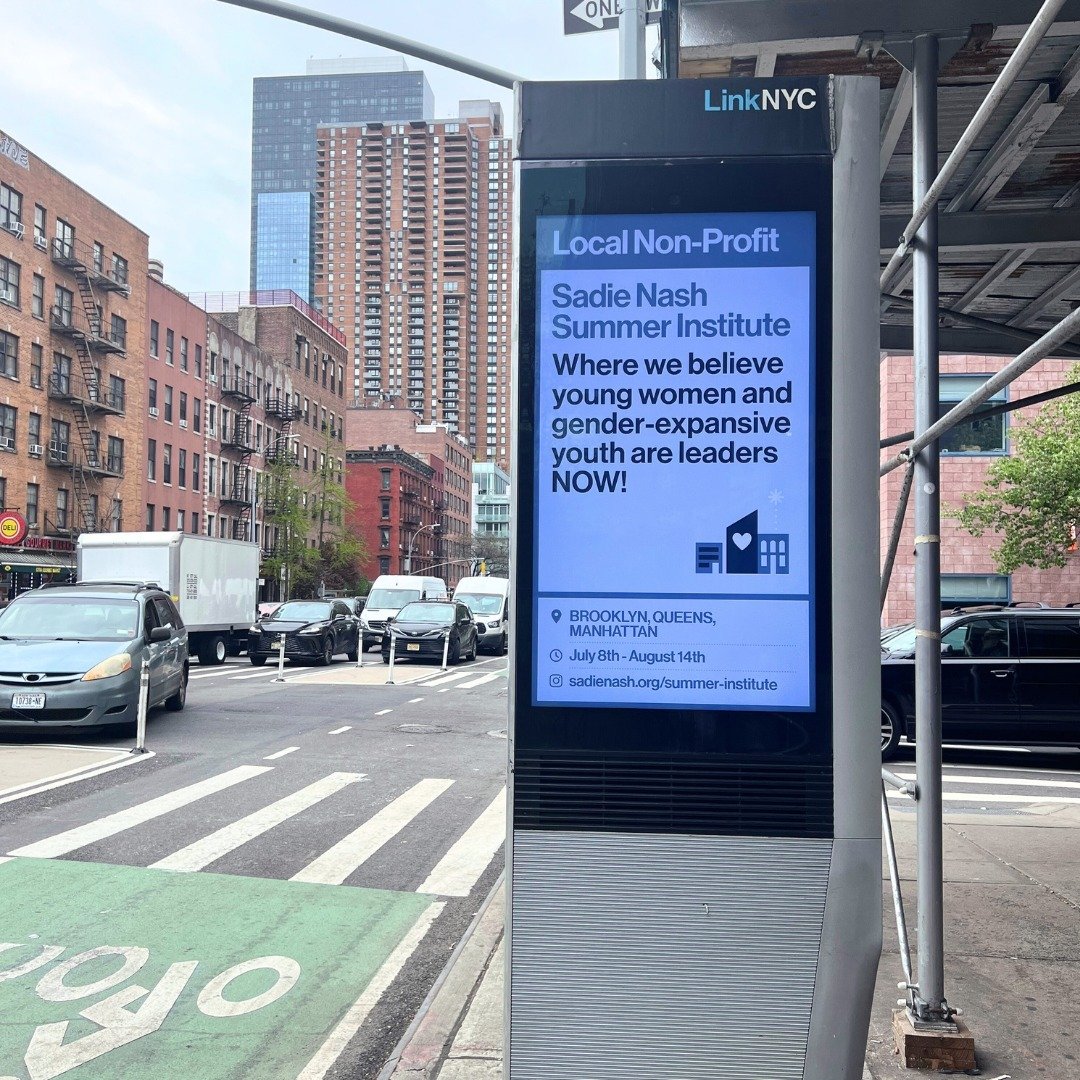 Look at our Mahattan Sadie Nash LinkNYC GLOW! ☀️ 🌈
Our ads will be running until May 10th and you can catch them at the following locations:
⭐ 48-19 Vernon Boulevard, QUEENS
⭐ 27-20 43rd Avenue, QUEENS
⭐ 1591 Flatbush Avenue, BROOKLYN
⭐ 653 10th Ave