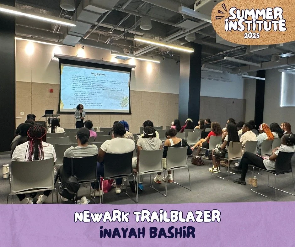Last week, we welcomed more incredible trailblazers to our Summer Institute sites!  Swipe through to see some photos and learn more about the trailblazers who joined us below! 🔽

🩷 Newark: Inayah Bashir (she/they) Inayah Bashir is a social innovato