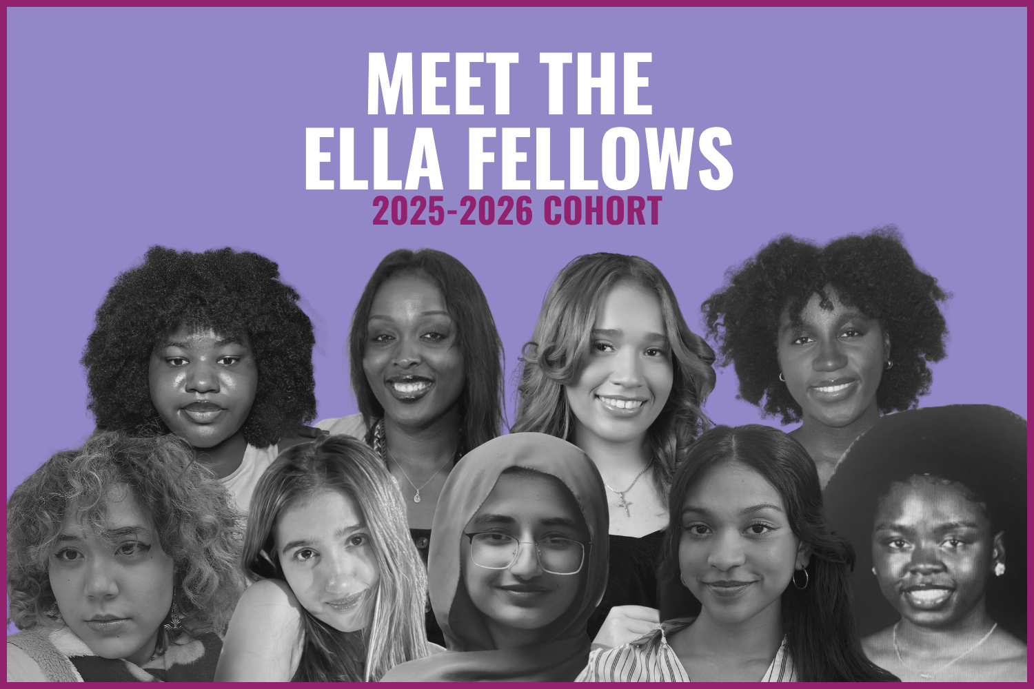 Meet the 2025-2026 ELLA Fellows! 