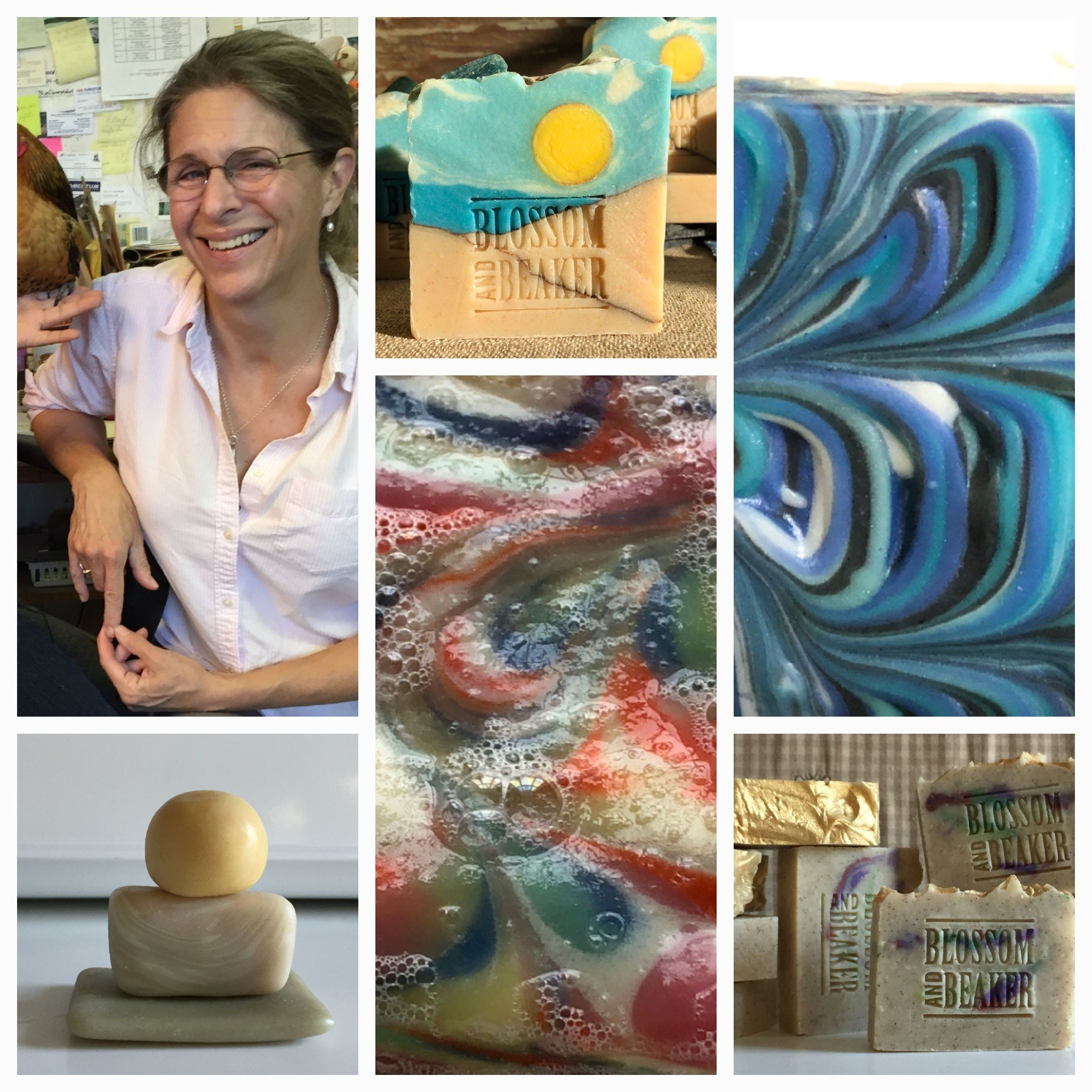 Let me introduce you to Cid Nelson from Blossom &amp; Beaker! She offers thoughtfully and deliberately formulated skincare. I have the privilege of hosting her as Guest Artist at Betsy Rowe Art through October! See her story and find out about her pr
