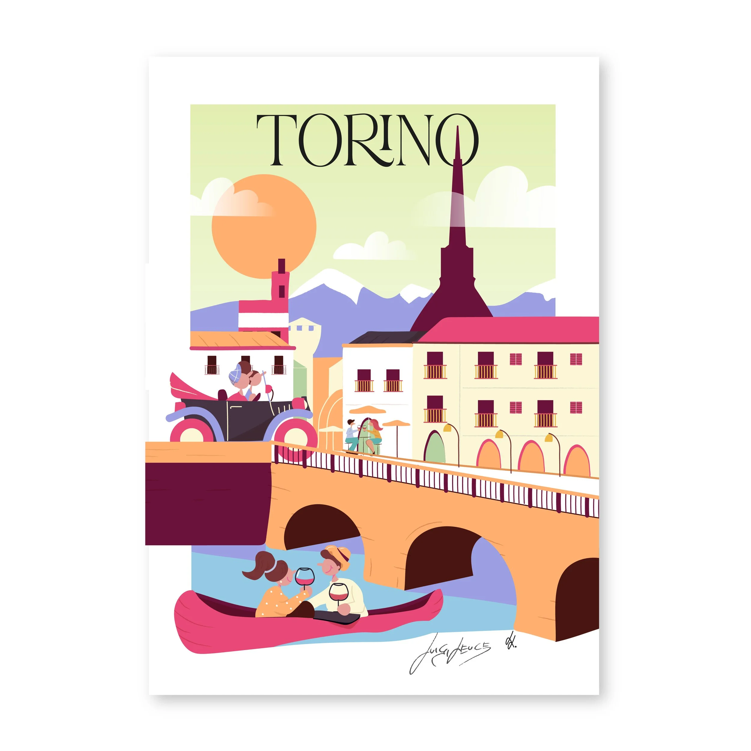 Torino - Poster all'italiana