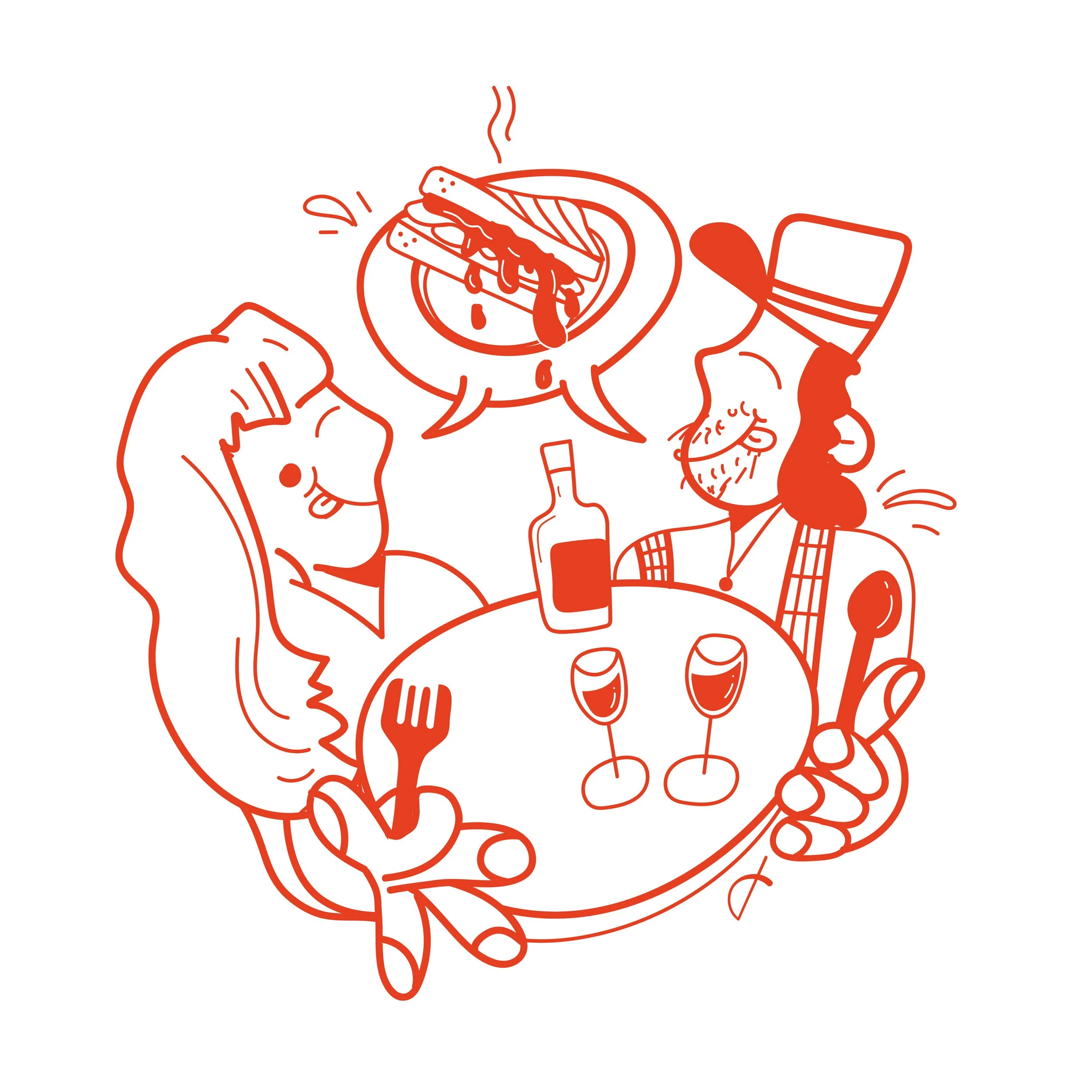 Mascotte design per "Quindi dove andiamo"