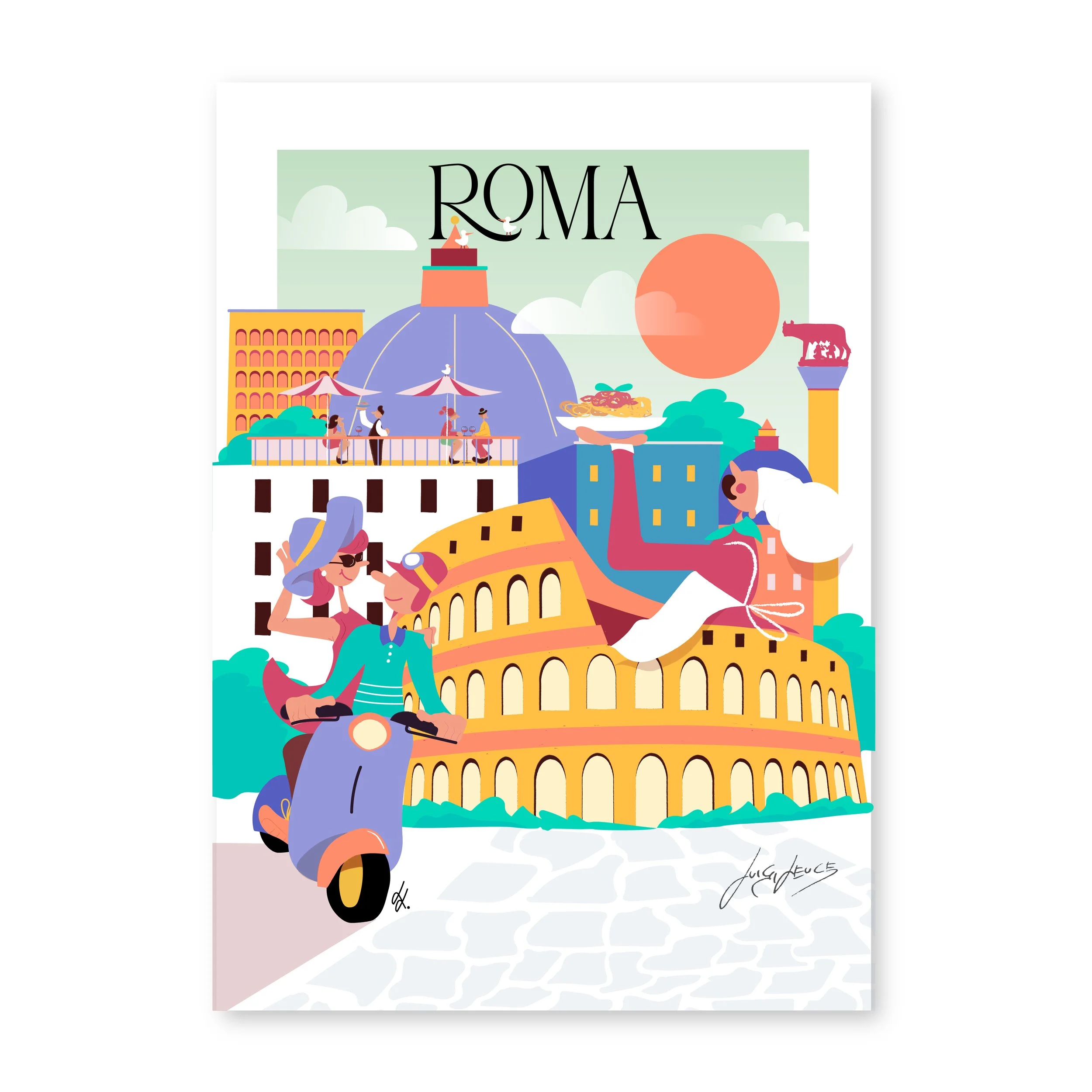 Roma - Poster all'italiana