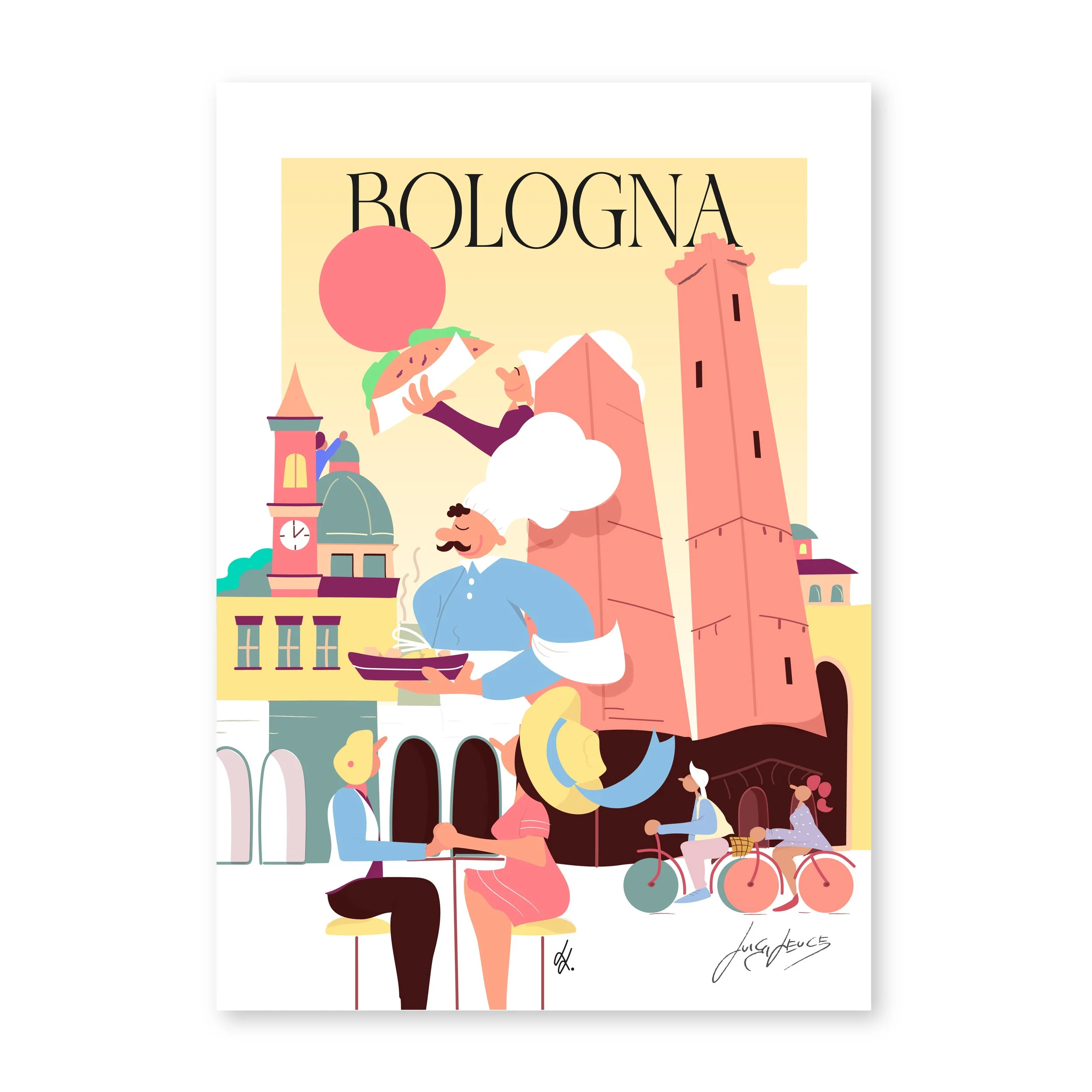 Bologna - Poster all'italiana