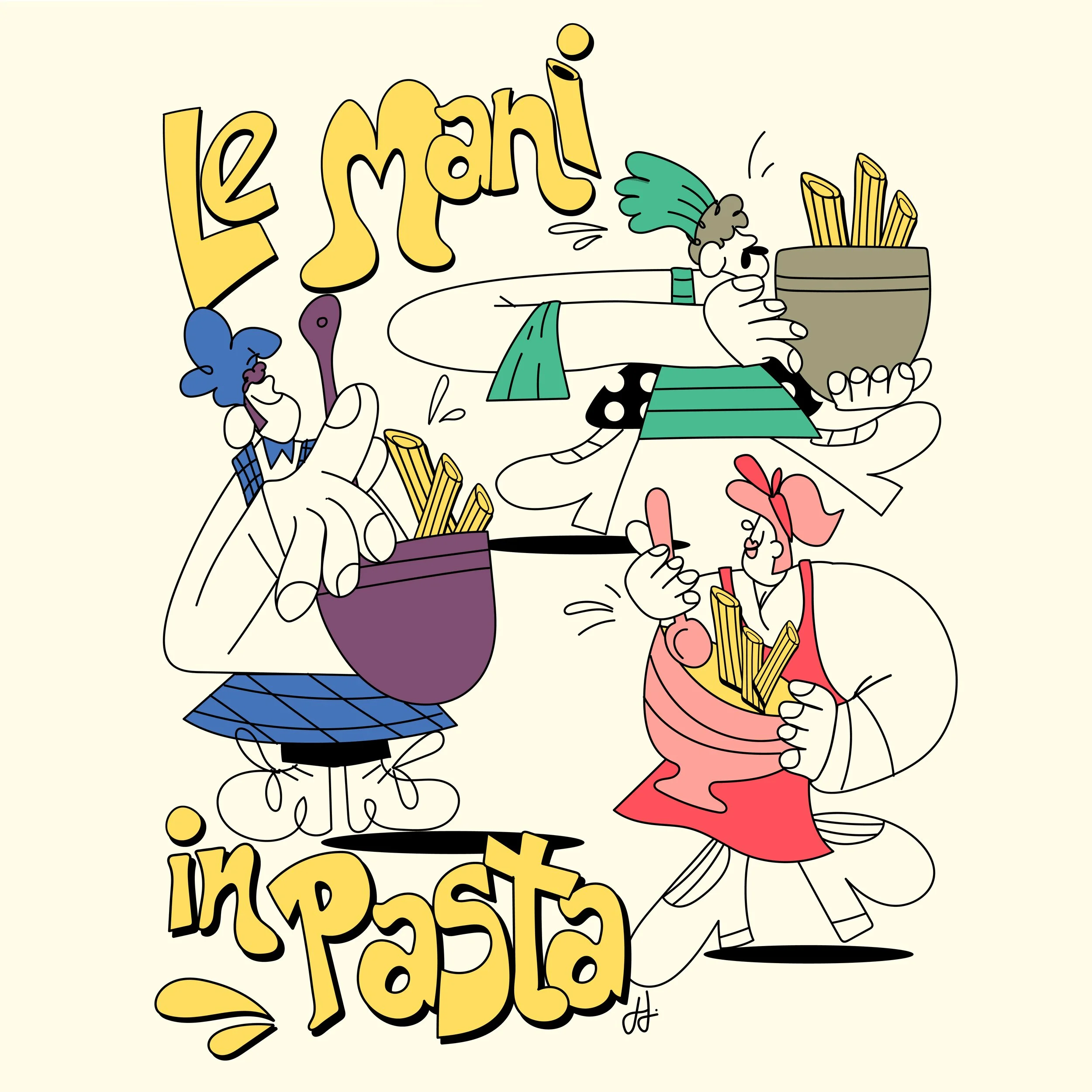 Le mani in pasta
