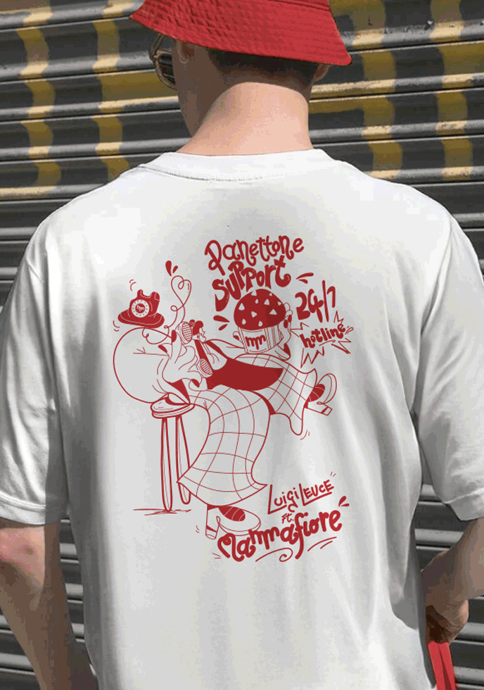 Panettone support per Mammafiore