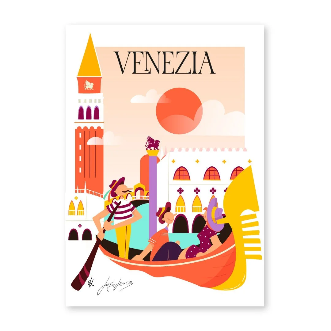 Venezia - Poster all'italiana