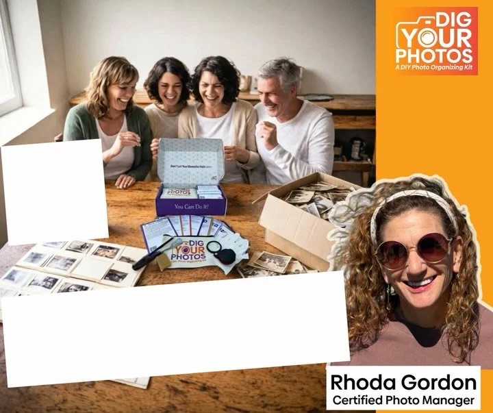 Finally a system! You don&rsquo;t have to organize your entire photo collection today.
Just start one pile.
One decision at a time turns boxes of memories into stories you can actually enjoy again.
That&rsquo;s the difference between &ldquo;someday&r