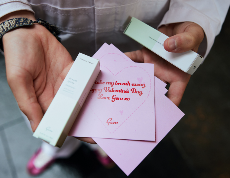 ACTIVATION: GEM ORAL CARE VALENTINE’S DAY