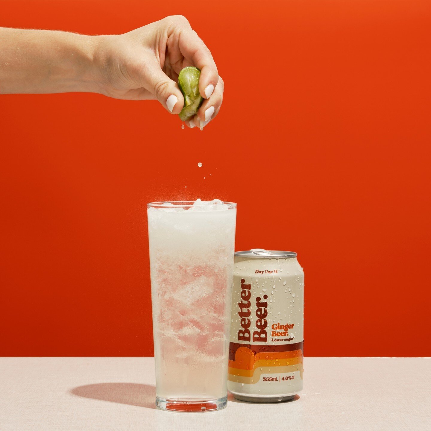 PR: A squeeze of lime for your @betterbeer Ginger Beer 🤩⁠
⁠
MOVE NOW: grace@mvmnt-agency.com