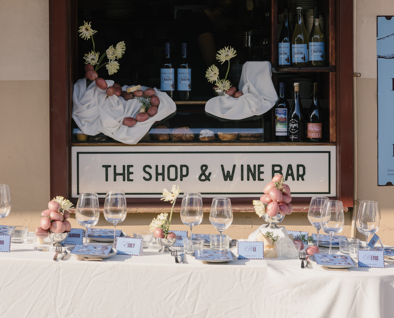 EVENT &amp; ACTIVATION: POTATO UTOPIA PARTNERS WITH THE SHOP &amp; WINE BAR IN BONDI