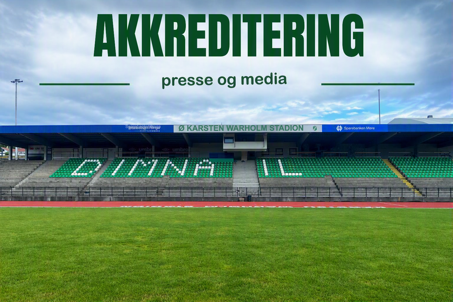 Akkreditering åpning Karsten Warholm Stadion