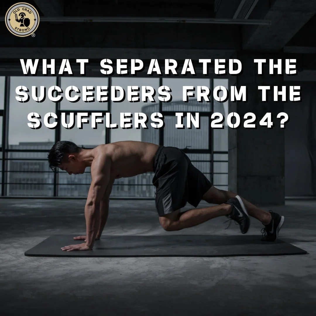 What separated the succeeders from the scufflers in 2024?